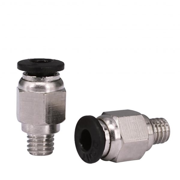 Niple Acople Racor recto PC4 M10, 1.75mm