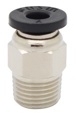 Niple Acople Racor recto PC4 M10, 1.75mm