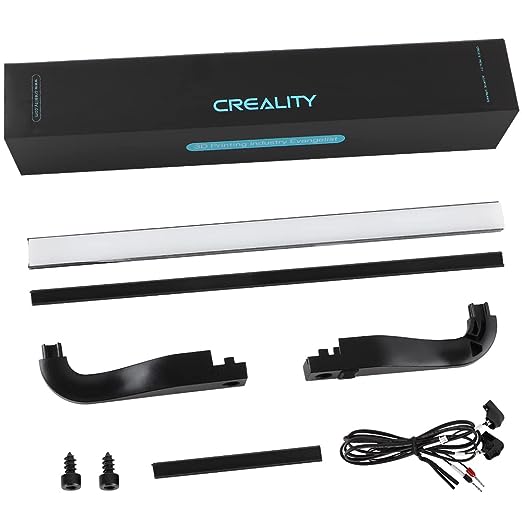 CREALITY Kit de luz LED oficial de 3, barra de luz LED para impresora 3D, 24 V, 5 W