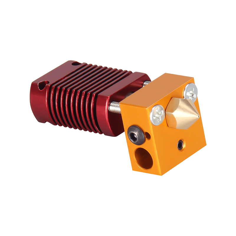 Kit de boquilla Hotend, bloque de calor de aluminio para Ender-3 CR10 CR10S Pro con funda