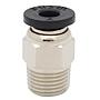 Niple Acople Racor recto PC4 M10, 1.75mm